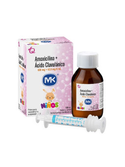 AMOXICILIN 600 MG A.CLAV 42.9 MG 100 ML