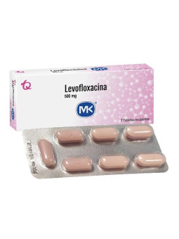 LEVOFLOXACINA 500 MG 7 TABLETAS MK