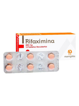 RIFAXIMINA 200 MG 12 TBS REC MP TRS