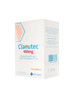 CLAVUTEC 400 MG + 57 MG/5 ML FCO 100ML            