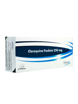 CLOROQUINA 250 MG 20 TABLETAS HP TRS