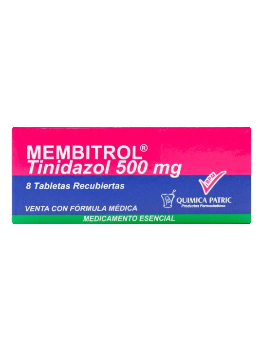 MEMBITROL 500 MILIGRAMOS 8 TABLETAS               