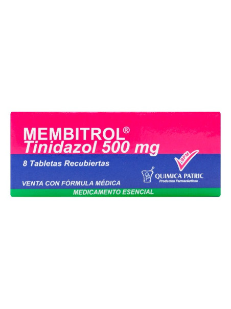 MEMBITROL 500 MILIGRAMOS 8 TABLETAS               