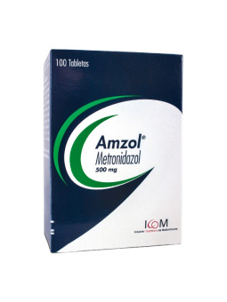 AMZOL 500 MG 100 TBS ICOM (PD) (T) TRS