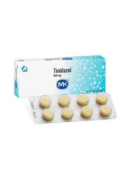 TINIDAZOL 500 MG 8 TABLETAS MK