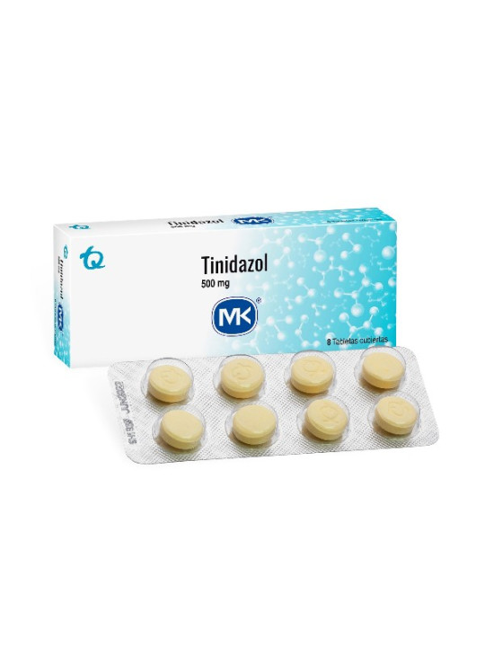 TINIDAZOL 500 MG 8 TABLETAS MK