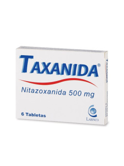 TAXANIDA 500 MILIGRAMOS 6 TABLETAS TRS