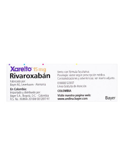 XARELTO 15 MG 14 COM.(A)(P)87362(SC)(SF)