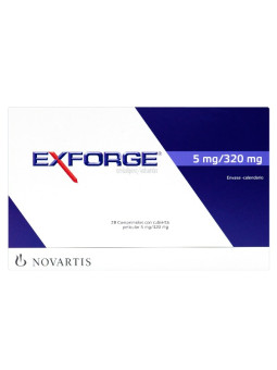 EXFORGE 5/320 MG 28 TBS TRS
