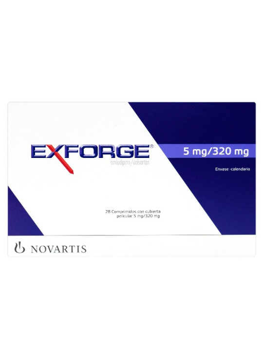 EXFORGE 5/320 MG 28 TBS TRS
