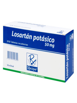 LOSARTAN 50 MG 375 TABLETAS RC TRS