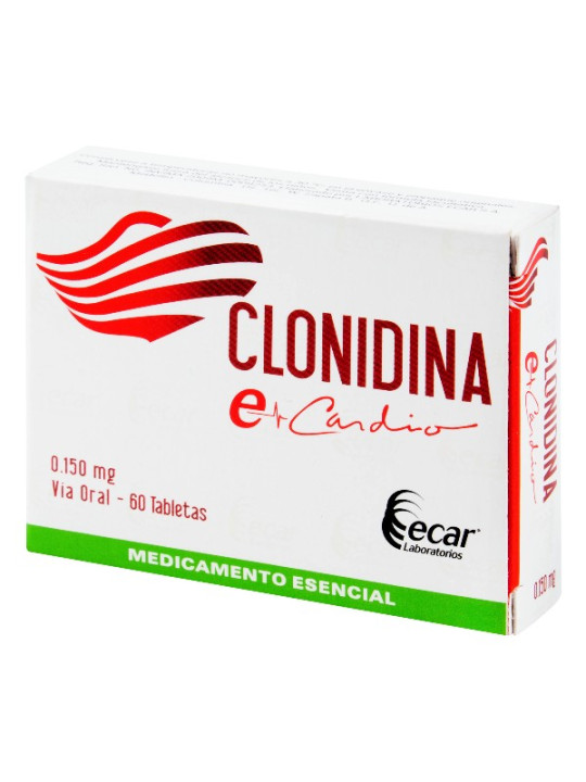 CLONIDINA 150 MG 60 TABLETAS EC TRS
