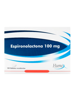 ESPIRONOLACTONA 100 MG 100 TABLETAS HP TRS