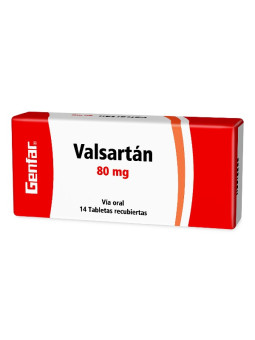 VALSARTAN 80 MG 14 TABLETAS GF TRS