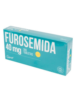 FUROSEMIDA 40 MG 300 TABLETAS LP TRS