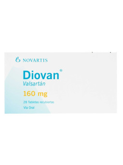 DIOVAN 160 MG 28 TABLETAS (A)(DA) TRS