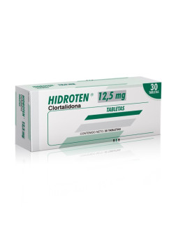 HIDROTEN 12.5 MG 30TABLETAS TRS