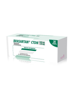 BRASARTAN CTDN 160/25MG 30 TBS                    