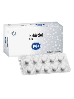 NEBIVOLOL 5 MG 30 TABLETAS MK