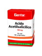 ACIDO ACETILSALICILICO 100 MG 100 TBS W GF TRS