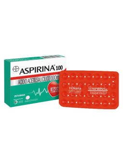 ASPIRINA 100 MG 28 TBS TRS
