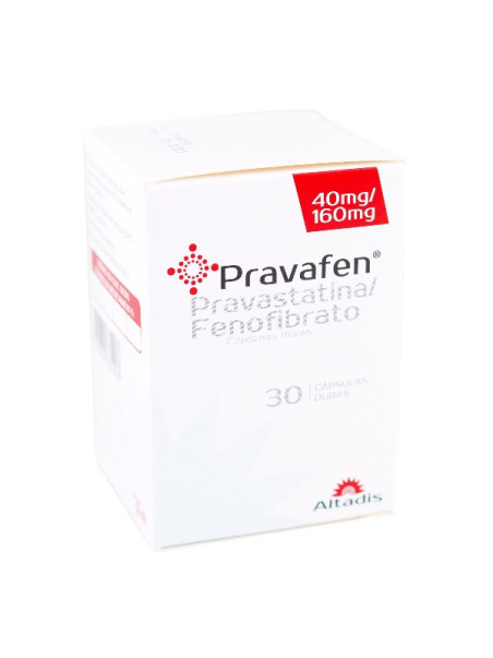 PRAVAFEN 40MG/160MG 30 CAPSULAS(PDB)
