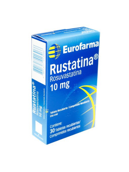 RUSTATINA 10 MG 30 TBS EUR                        