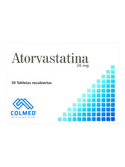 ATORVASTATINA 20 MG 30 TBS PC TRS