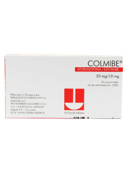 COLMIBE 20MG/10MG 30 COMPRIMIDOS(A)(DA)