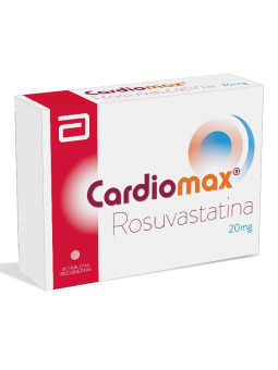 CARDIOMAX 20 MG 20 TABLETAS TRS