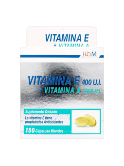 VIT.E 400UI VIT.A 3500UI 150CAP ICOM IVA TRS