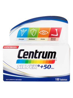 CENTRUM SILVER 50 ANOS 100 TABLETAS TRS
