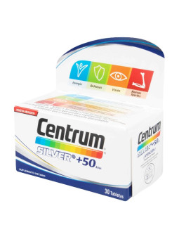 CENTRUM SILVER 50 ANOS 30 TABLETAS TRS