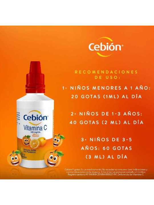 CEBION GOTAS 30 ML TRS