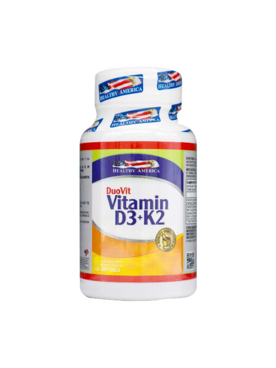 DUOVIT (VITAMIN D3 K2) 100 SOFTGELS TRS