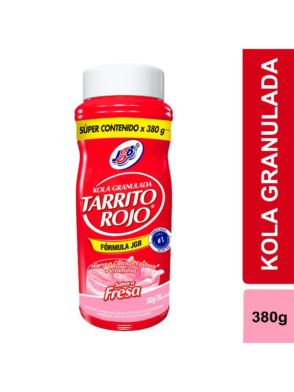 KOLA GRANULADA JGB FRESA 380 GR TRS
