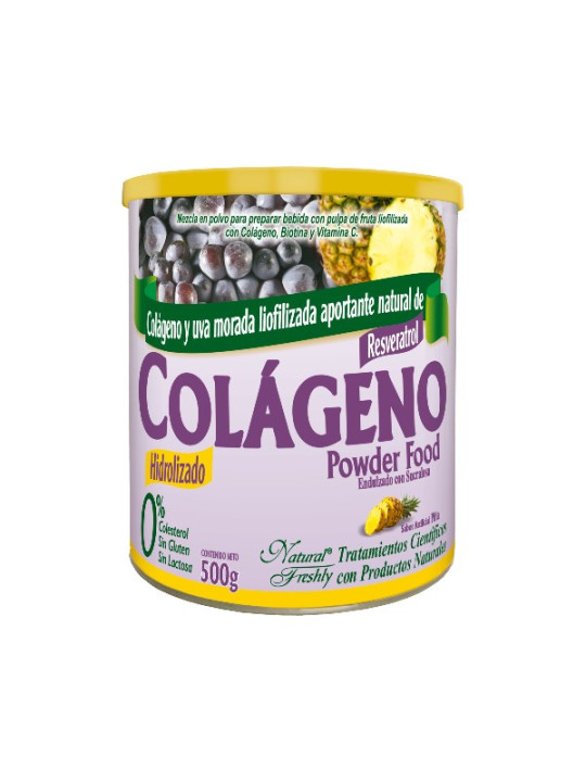 COLAGENO CON RESVERATROL PINA 500 GR