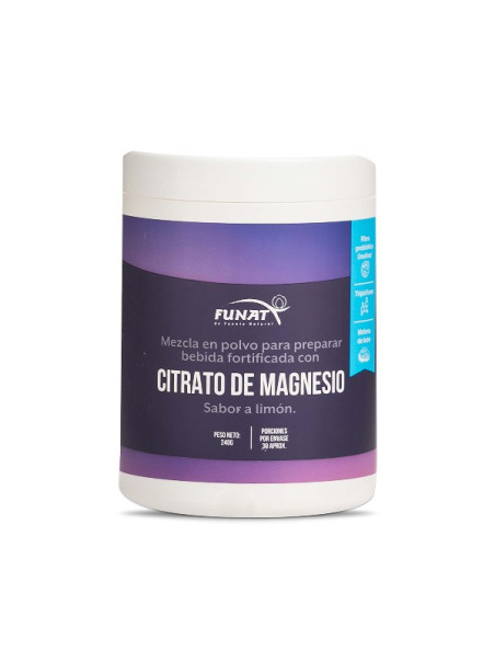 CITRATO DE MAGNESIO POLVO 240 GR FUNAT            
