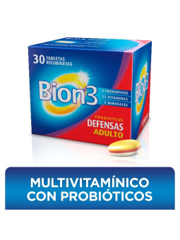 BION 3 30 TABLETAS RECUBIERTAS TRS