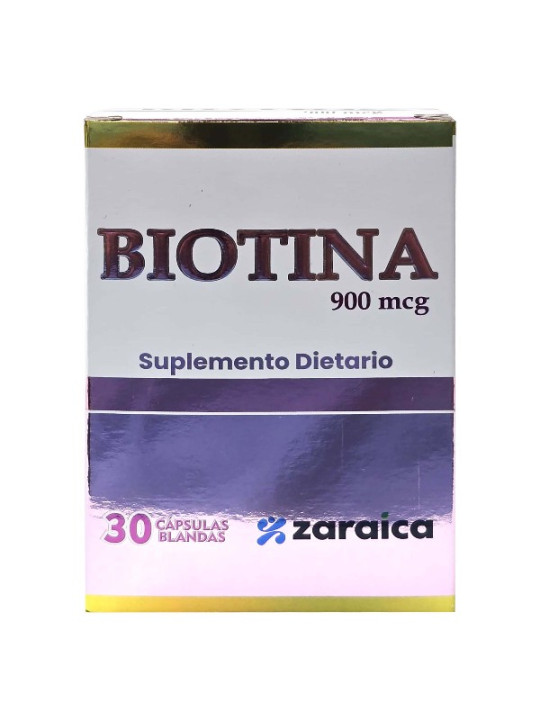 BIOTINA 900 MCG 30 CAPS.                          