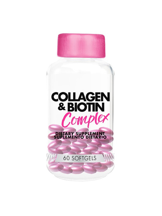 COLLAGEN BIOTIN COMPLEX 60 SOFTGELS TRS