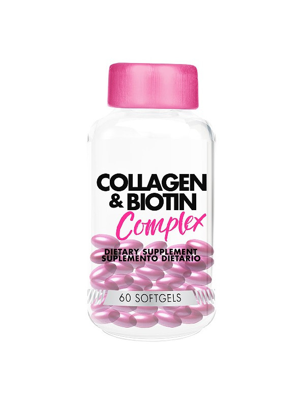 COLLAGEN BIOTIN COMPLEX 60 SOFTGELS TRS