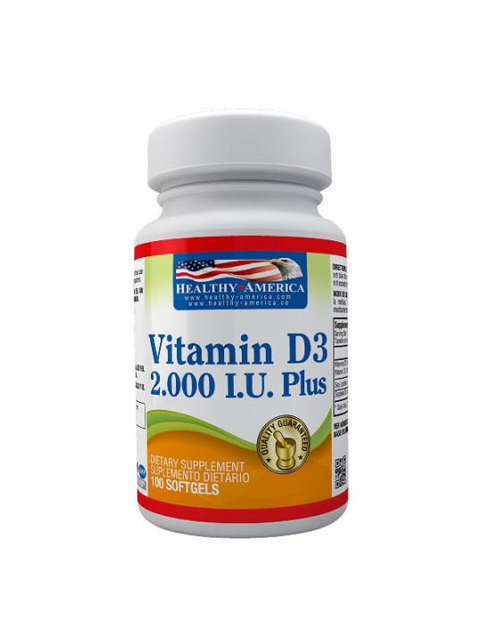 VITAMIN D3 2000 IU 100 SOFTGELS IVA TRS