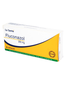 FLUCONAZOL 200 MG 4 CAPSULAS LS TRS