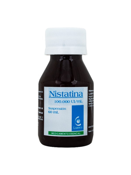 NISTATINA SUSPENSION 60 ML LB TRS