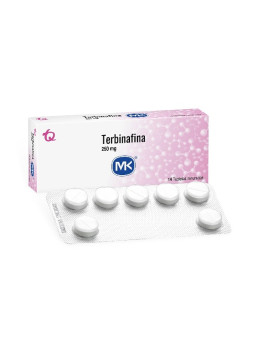 TERBINAFINA 250 MG 14 TABLETAS MK