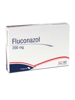 FLUCONAZOL 200MG 4 CAPSULAS ICOM TRS