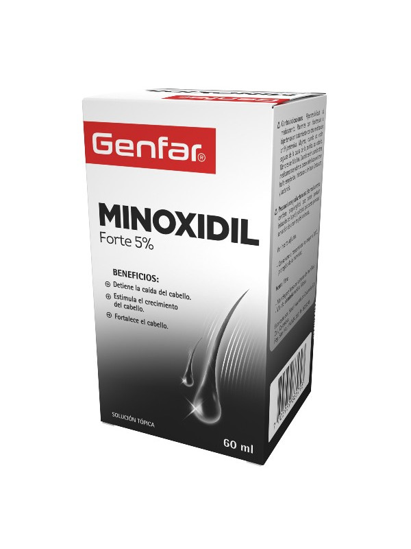 MINOXIDIL 5% LOCION 60 MILILITROS GF TRS