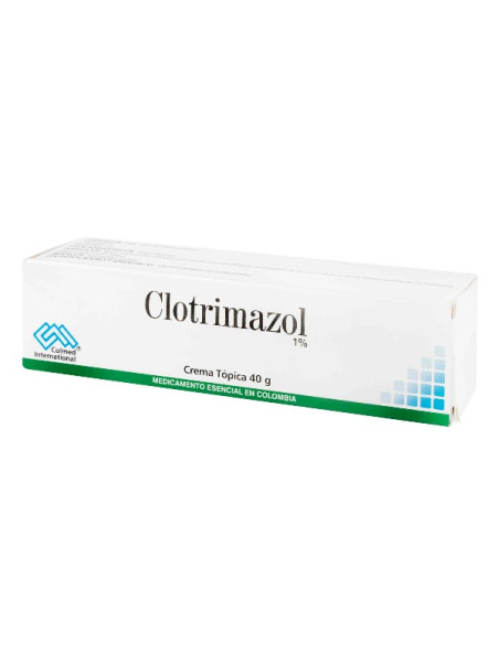 CLOTRIMAZOL 1% CREMA TOPICA 40 GR PC TRS