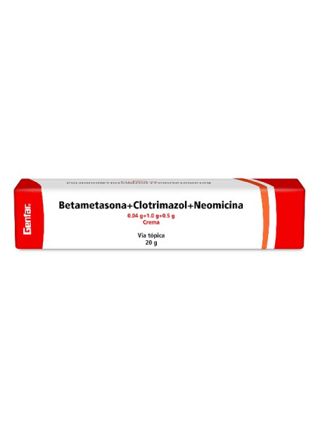 BETAMETASONA CLOTRIMAZOL NEOMICINA 20G GF TRS
